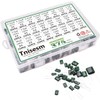 Tnisesm 375 Pcs 24 Value Metalized Mylar Polyester Film Capacitors