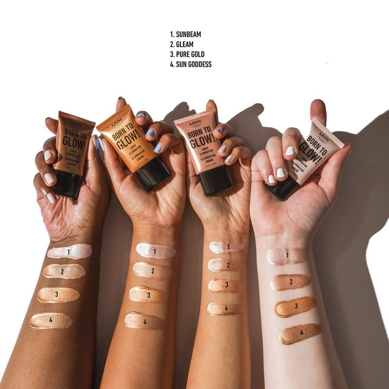 NYX PROFESSIONAL MAKEUP Born To Glow Liquid Illuminator - Pure
