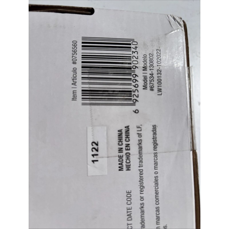 Project Source Stainless Steel Single Handle Kitchen Faucet New In