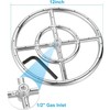 Duheri 12-inch LP Propane Gas Fire Pit Burner Ring Installation