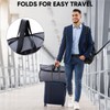 BALEINE 1PK Heavy Duty Garment Bag with Shoe Storage Travel