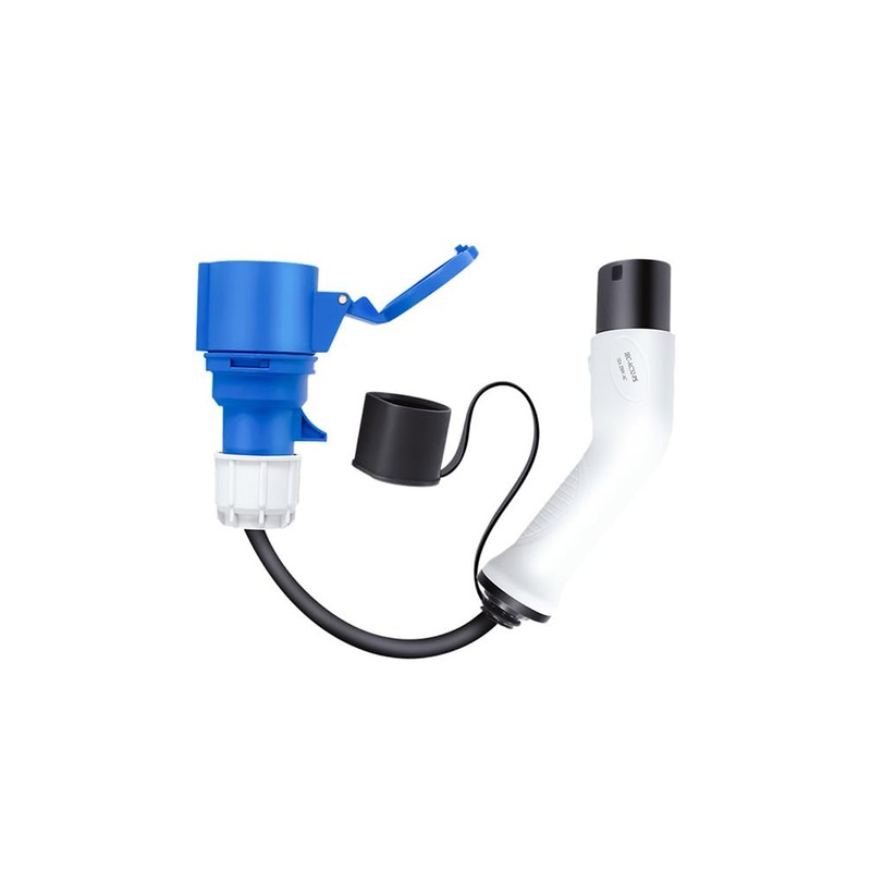 Baceyong 1x 32A Electric Car EV Charging Cable Adapters, Type