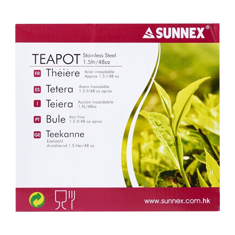 Zodiac Teapot 48 Oz / 1.5 LTR
