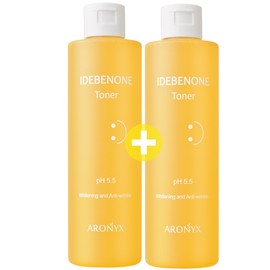 (1+1) Idebenone 1000ppm ampoule & cream whitening + wrinkle improvement functionality - 6. Idebenone toner 250mlx2 / (1+1)이데베논 1000ppm 앰플&크림미백+주름개선 기능성 - 6.이대베논 토너 250mlx2개