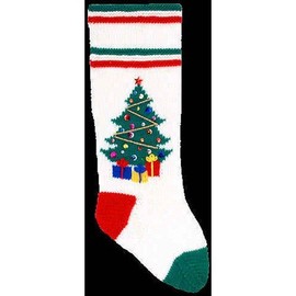 DooLallies Christmas Stocking Kit for Knitting Christmas Tree