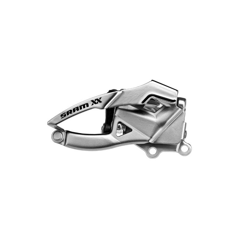 Sram XX Direct Mount Front Derailleur, 42-28T/31.8mm, Silver