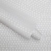 Tempaper Metallic Pearl Grey Moire Dots Removable Peel and Stick