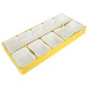 Watch Parts Storage Box Stackable 5 Compartments Acrylic Rubber Watch