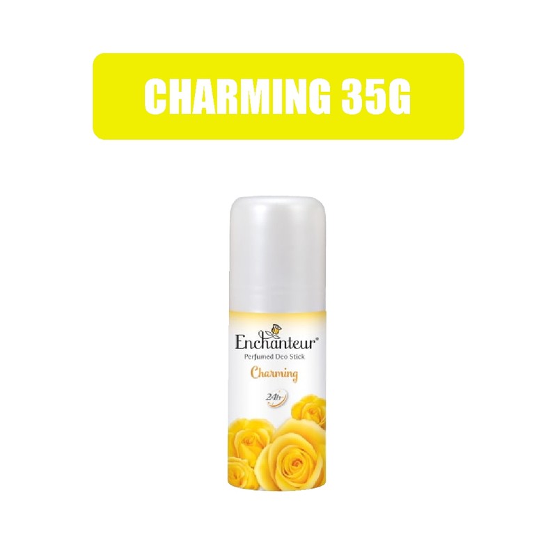 ENCHANTEUR Perfumed Deo Stick 35g Charming Romantic Alluring Stunning