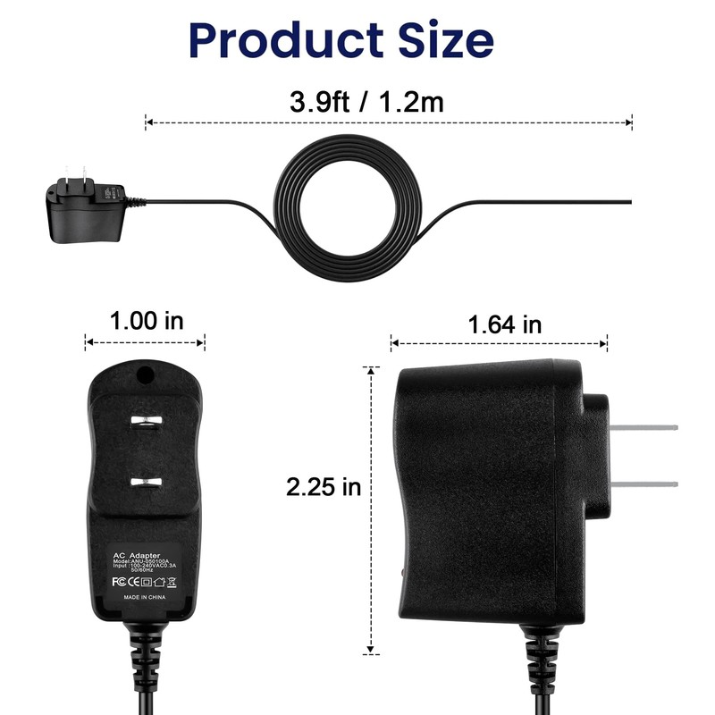 HISPD 5V AC Adapter for My Weigh KD-8000 KD8000 Kitchen