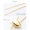 Cream Dot Necklace, Women's, Popular, Thai, Loop Tie, Nuance Metal,