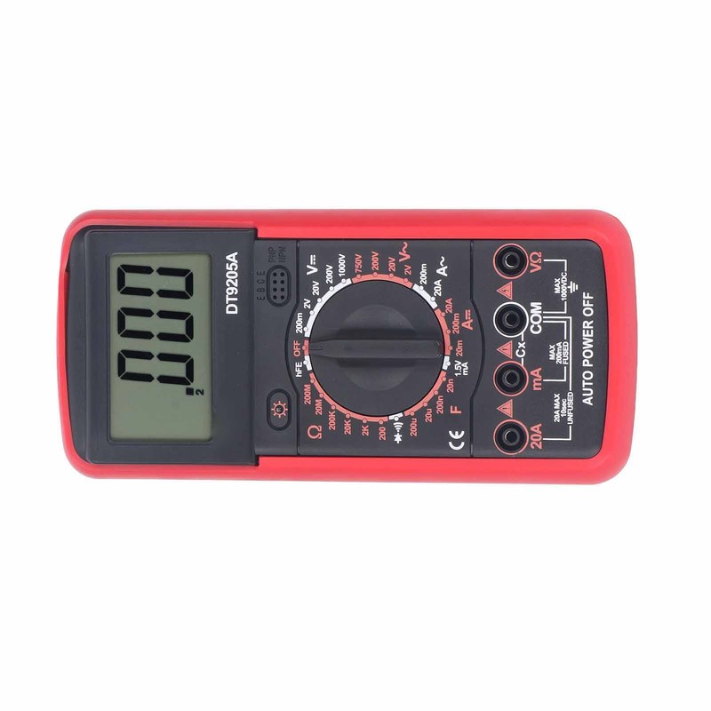 Digital Multimeter Electrical Voltage Tester Set High Accuracy Multifunctional Multi