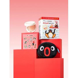 [Pinggu Planning] Cosnori Flufit Light Mat Cushion 13g (SPF50+ PA+++) (+Pinggu pouch & Pingu sticker provided) / [핑구기획] 코스노리 플러핏 라이트매트 쿠션 13g (SPF50+ PA+++) (+핑구 파우치&핑구 스티커 증정)