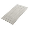 Lashuma Shower Mat Quick-Drying Grey Pebble London 50 x 90