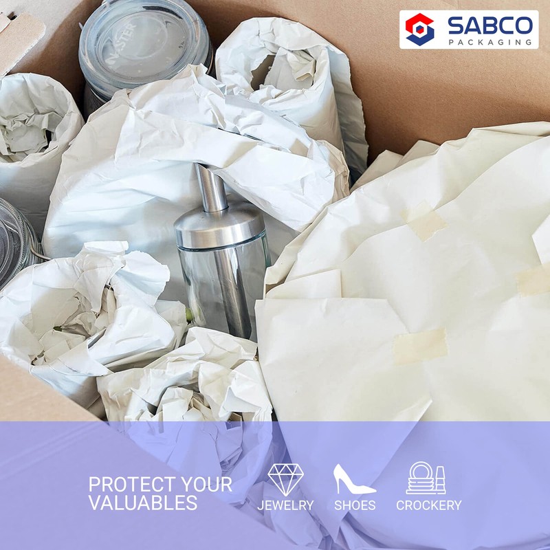 Sabco - 100pcs Large Coloured Tissue Paper Sheets - 20