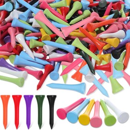 Mudder 600 Pack Golf Tees Bulk Wooden Golf Tees Wood for Men Balls Accessories(1-1/2Inch,Multicolor)