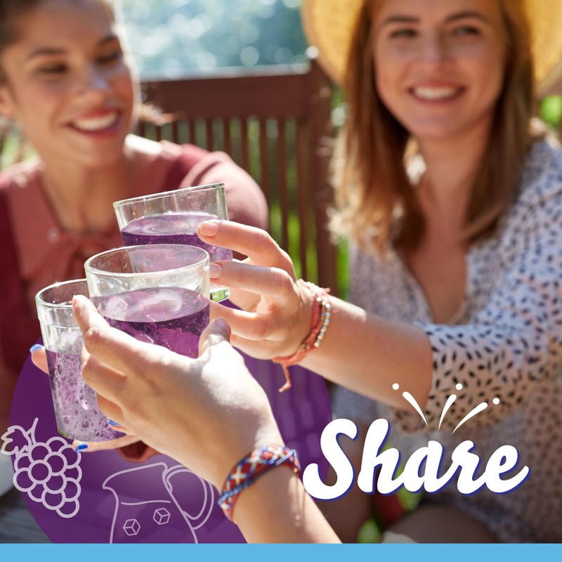 Crystal Light Concord Grape Artificially Flavored Powdered Drink Mix, 6