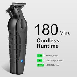 KEMEI 2299 & cuchilla EXTRA Cortapelos y barberos,Maquina de Cortar Pelo Hombre,Recortadora de Barba,Cortadora de Pelo,Hair Clipper Barberia Profesional Inalámbrico,Kit Peluqueria Máquina Cortapelo