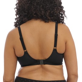 Elomi Swim Bazaruto Underwired Plunge Bikini Top (36H, Black)