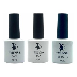 Trío Base,top Y Top Matte 10 Ml Para Uñas Gel Uv Esmalte