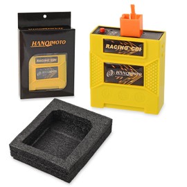 HANQIMOTO CDI Box,5 Pin AC CDI Racing,SSR 125 Pit Bike Parts,Digital Adjustable 9 Ignition Curves for COOLSTER 125cc 3125B 3125R 3125XR8 SSR Dirt Bike,Racing CDI for 50c 125cc ATV Quad Go Kart