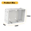 2-Pack Box Mounting Brackets for 2.5 Inch Mini Blinds -