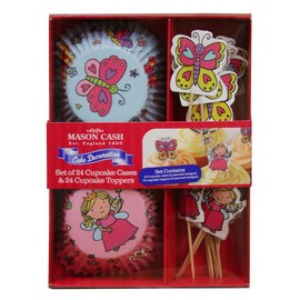 Mason Cash Princess Cup Cakes andTopper, Set of 24