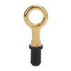 Snap Handle Drain Plug Rubber Brass Twist Design Long Lasting