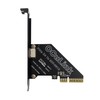 Sintech PCIe 4.0 x4 to Oculink,Oculink SFF-8611 to PCI-e Adapter