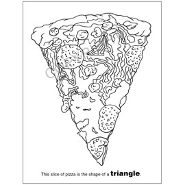 ZOCO - Learn Shapes - Kids Educational Coloring Books (25 Bulk Pack, Without Crayons) - School Handout for Children Ages 4-8 - Games, Puzzles, Activities for Kids