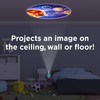 Projectables LED Space Night Light Projector, Dusk-to-Dawn Sensor, Auto On/Off,