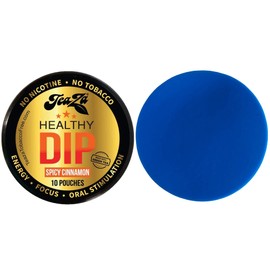 TeaZa Herbal Pouch Cinnamon 1 Can with DC Crafts Nation Skin Can Cover - Blue