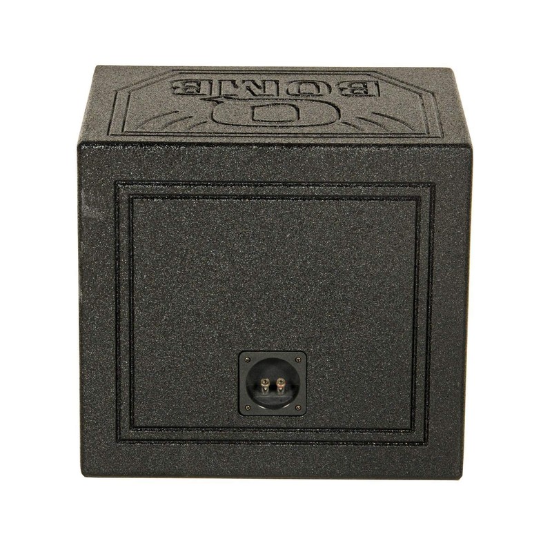 QPower 12 Inch Single Sealed Subwoofer Enclosure, Car Audio Sub