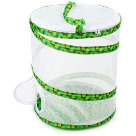 RESTCLOUD Insect and Butterfly Habitat Cage Terrarium Pop-up 12" x 14" Tall
