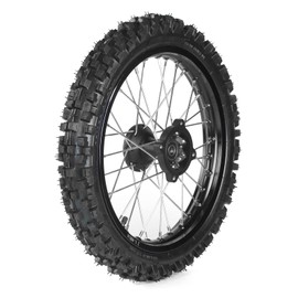 ELANER 60/100-14 Front Wheel, 80/100-12 Rear Wheel 15mm Axle Bearings for taotao SSR Apollo Kayo 125 140 150cc Pit Bikes Dirt Bike