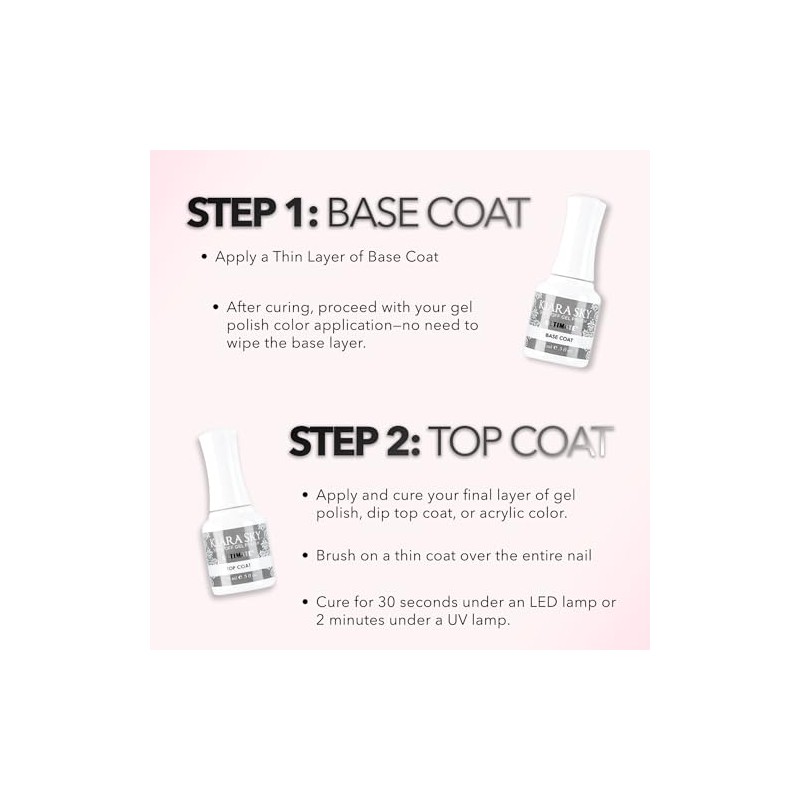 KIARA SKY- Duo de capa base y superior en gel