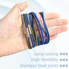 Trash Can Rubber Bands Set of 3,Garbage Can Bands Elastic