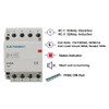 Lighting Contactor 60 Amp 4 Pole 120V Coil, 30A, 40A