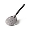 Pizza Turning Peel 7 Inch Round Aluminum Perforated Turner with