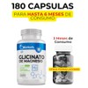 BioHerb Glicinato de Magnesio de 500 mg (180 Capsulas Para