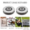 Stainless Steel Deep U-Groove Ball Bearing Pulley, Metal Pulley, Wheel
