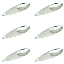 CVNRCLP 6-Piece Fruit Opener Set - Kiwi Spoon & Slicer for Effortless Cutting of Kiwi, Dragon Fruit, Orange & More - Essential Kitchen Tool for Fruit Lovers