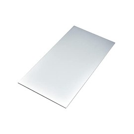 Taiho Aluminum Plate: Height 7.9 x Width 11.8 x Thickness 0.004 inches (200 x 300 x 0.1 mm) | Metal Material Aluminum Plate