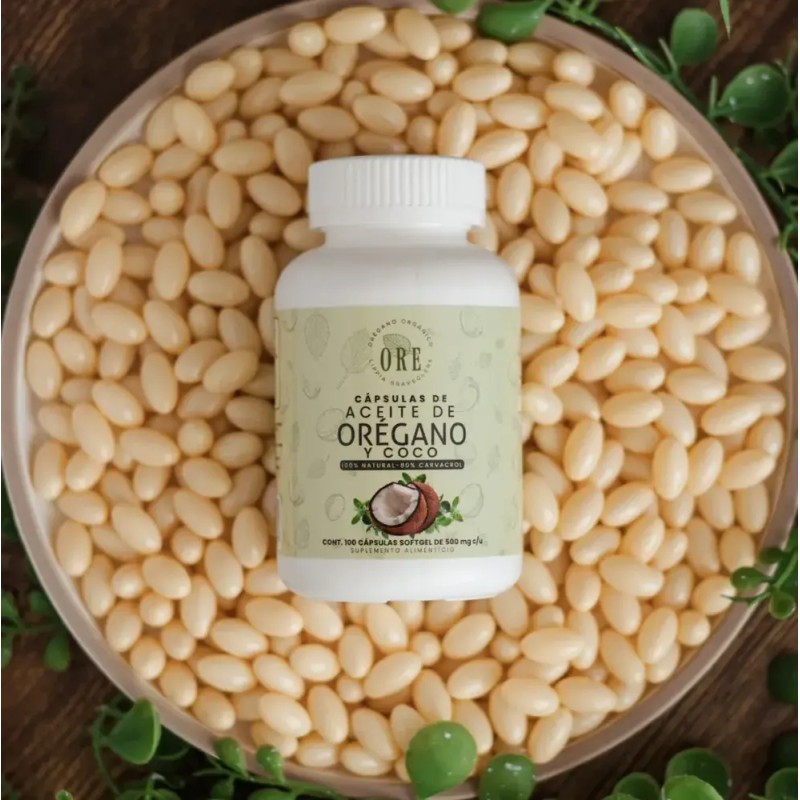 ORE - Aceite De Orégano Y Aceite De Coco En