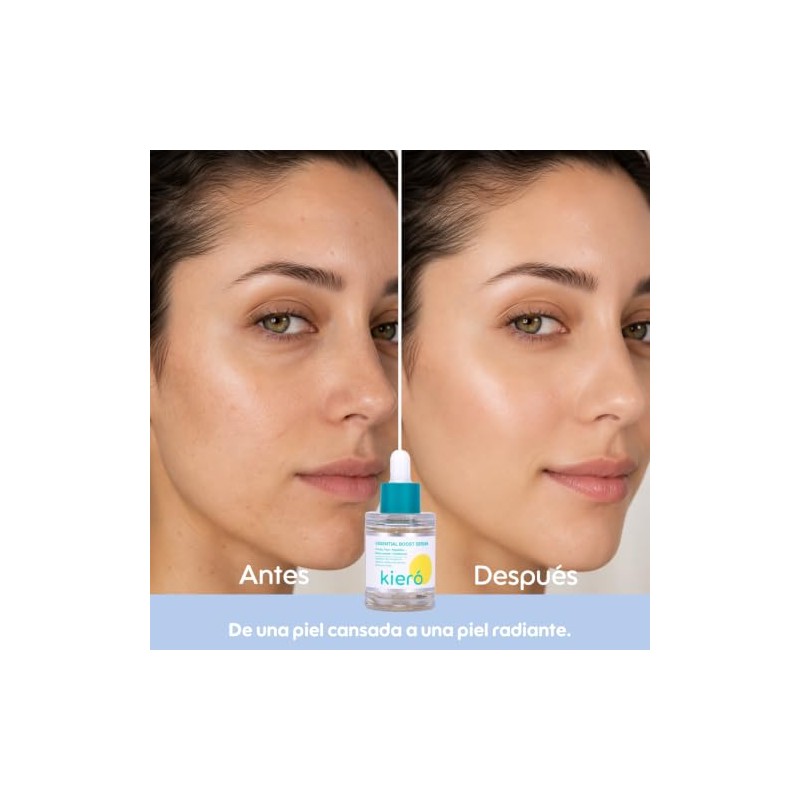 KIERO Serum Facial Niacinamida y Péptidos Essential Boost 30 ml