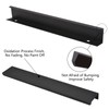 MOROBOR Matte Black Finger Edge Pull, 8pcs Concealed Modern Style