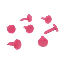 Hohopeti DIY Tool Set 500pcs Colorful Round Double Nails Claw Nails for Boys and Girls Paper Craft Scrapbooking