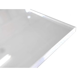 Acrylic Sheet (Extrusion) Transparent - Plate Thickness (0.1 inches (3 mm) 13.8 x 11.8 inches (350 mm) x 11.8 inches (300 mm)