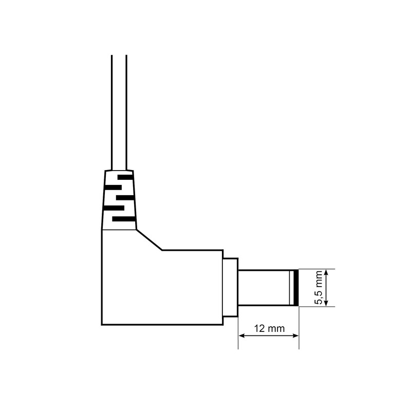 LEICKE Ull Universal Power Supply, 5.5 x 2.5 mm Plug