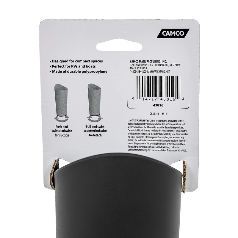 Camco Soporte para Utensilios de Ventosa – Evita Que Tus